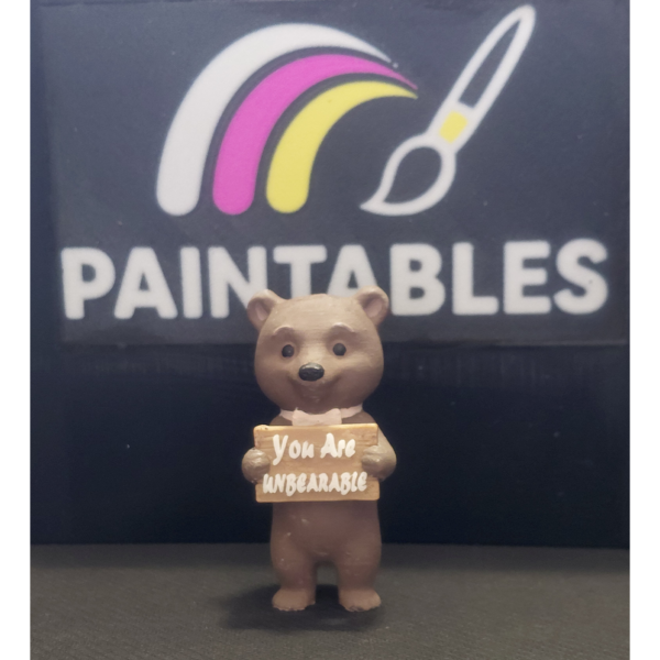 You Are Unbearable Bear Desktop Buddy – Animals With Attitude